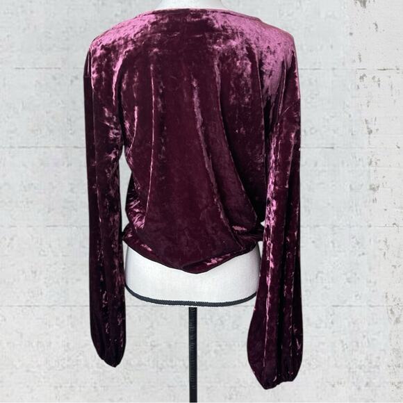 Wrangler Retro Crushed Velvet Surplus Top Whimsygoth Bohowitch Size S - Picture 6 of 11